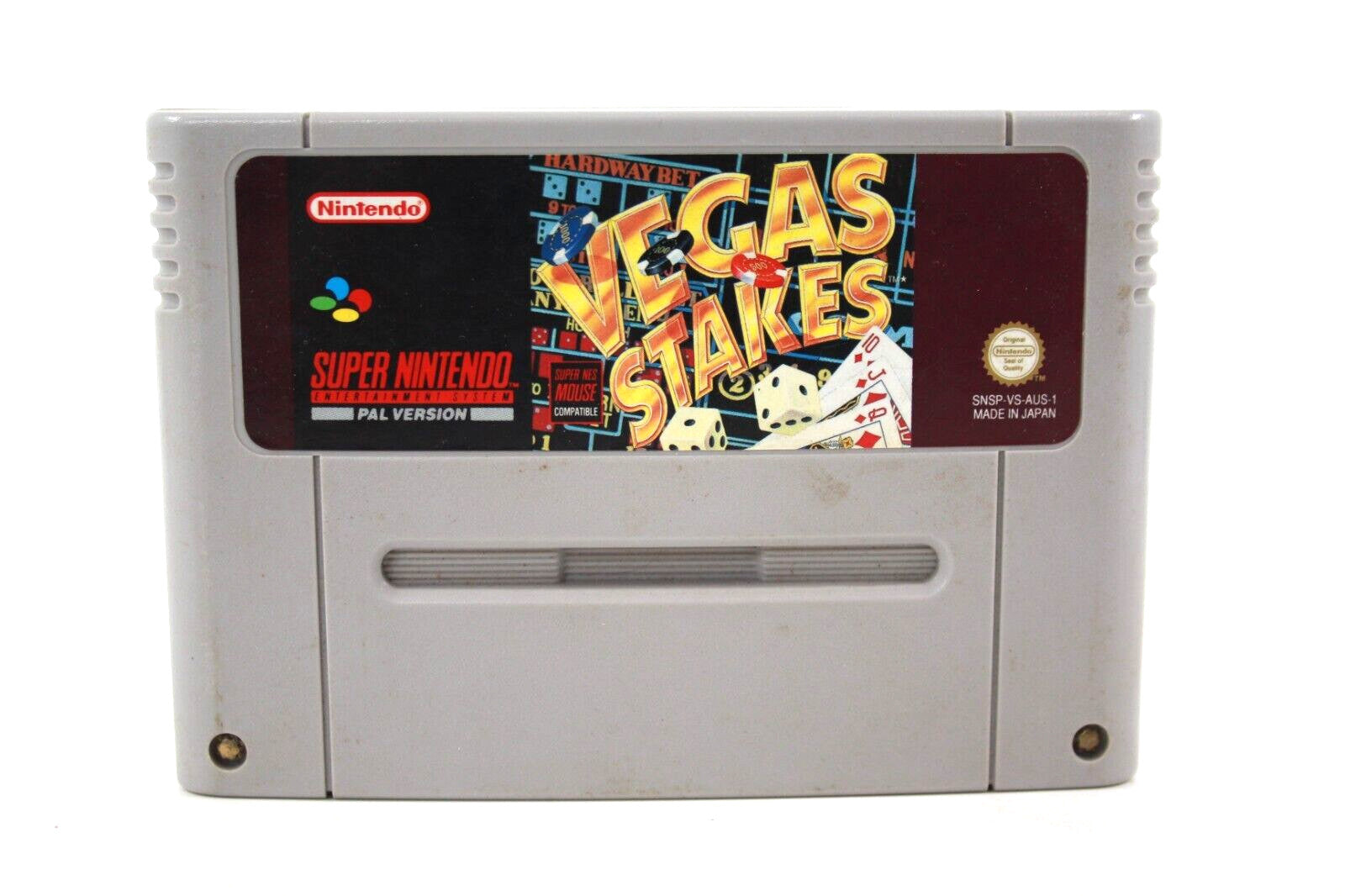 Vegas Stakes - Super Nintendo (SNES) [PAL] - WITH WARRANTY