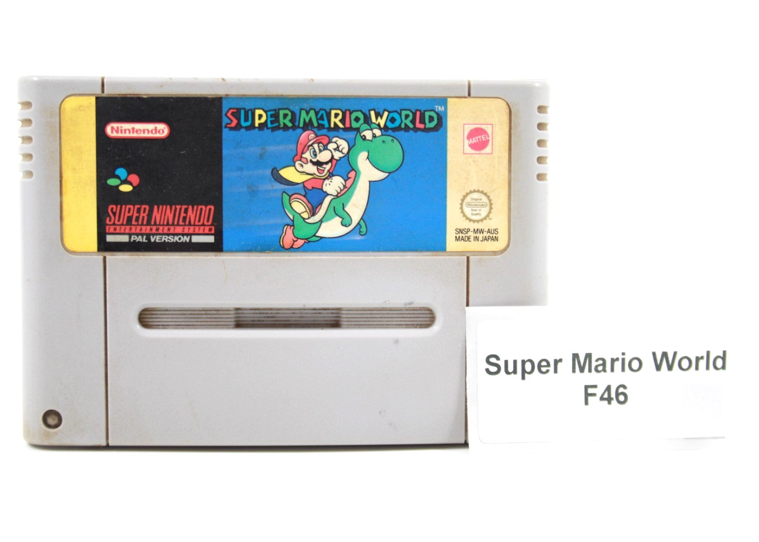 Super Mario World [CART ONLY] - Super Nintendo (SNES) [PAL] - WITH WARRANTY
