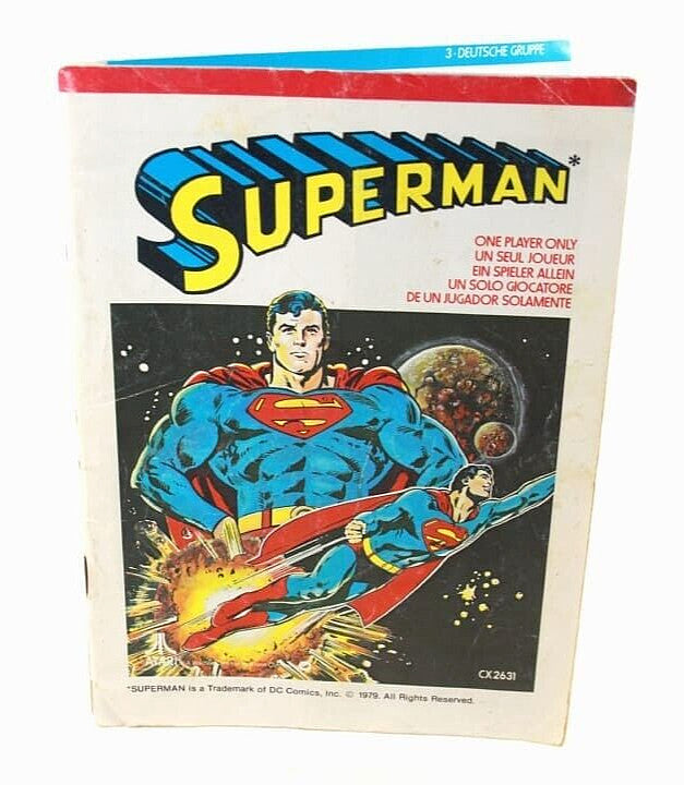 Superman - Atari 2600 **Manual Only**