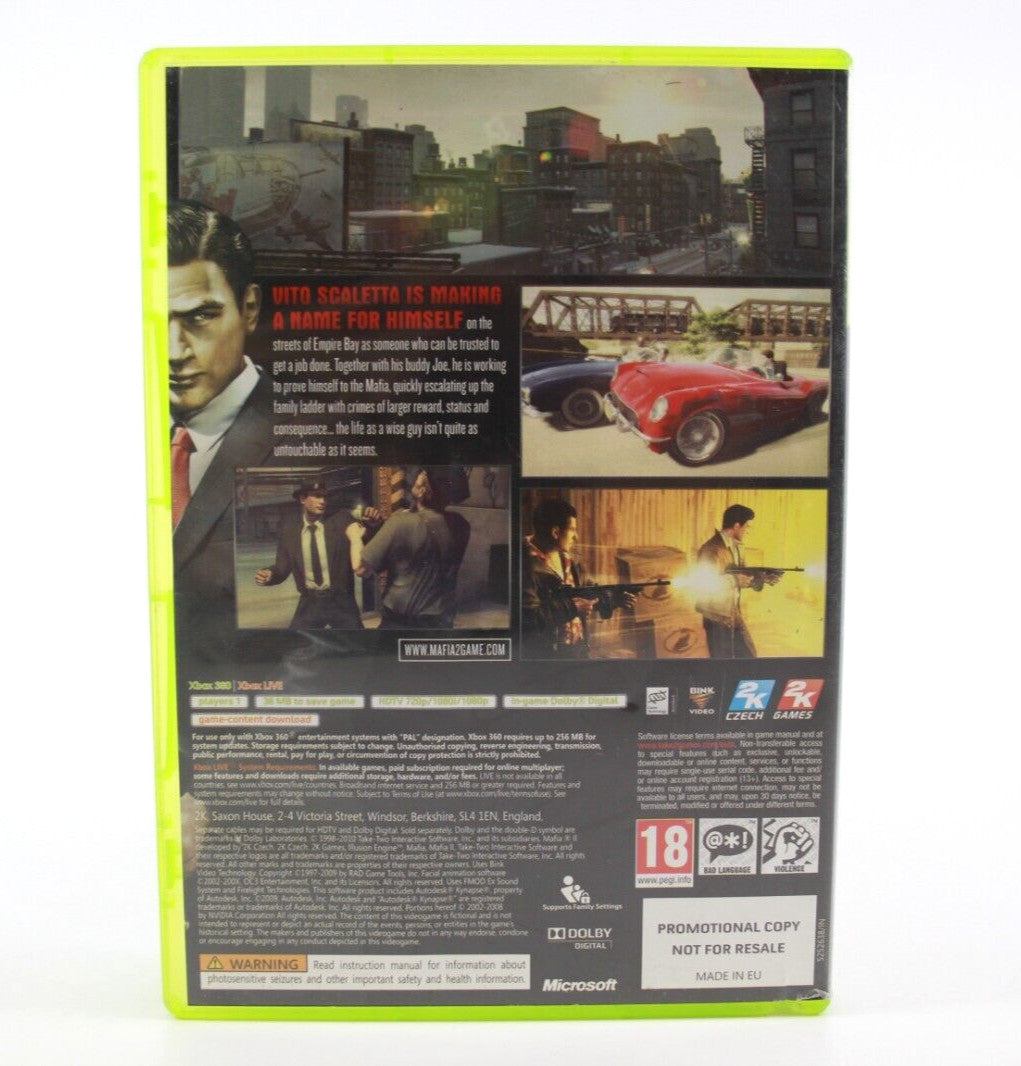 Mafia II [Promotional Copy] - Xbox 360 [PAL] - WITH WARRANTY
