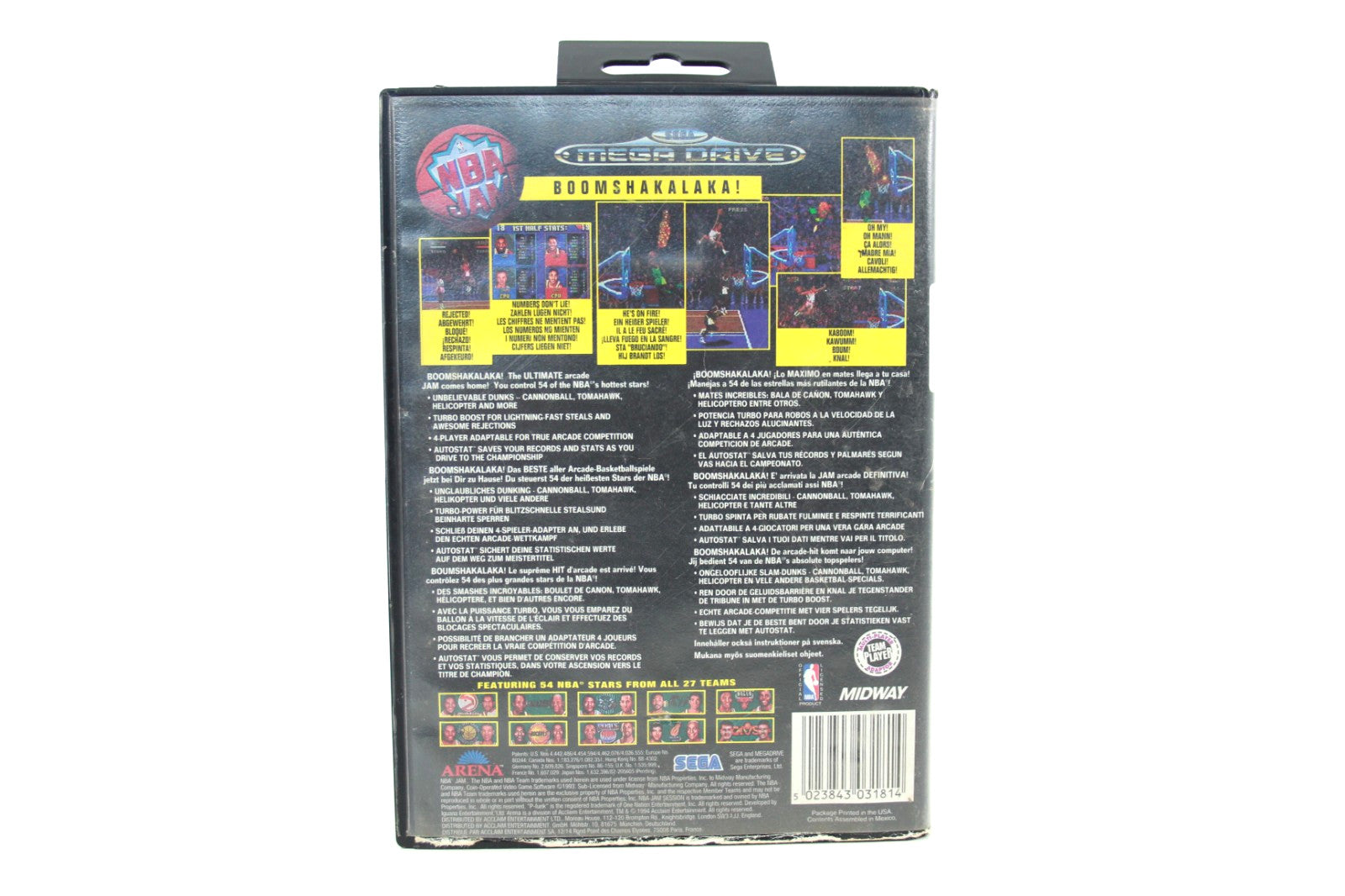 NBA Jam - SEGA Mega Drive [PAL] - WITH WARRANTY