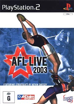 AFL Live 2003 (PS2) [PAL] - WITH WARRANTY