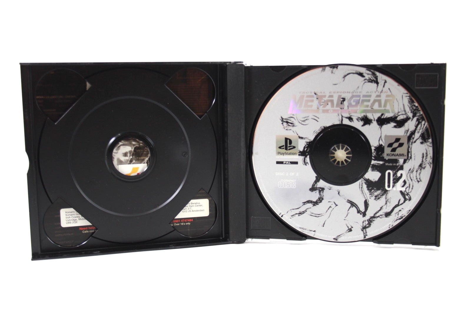 Metal Gear Solid - PlayStation 1 (PS1) [PAL] - WITH WARRANTY