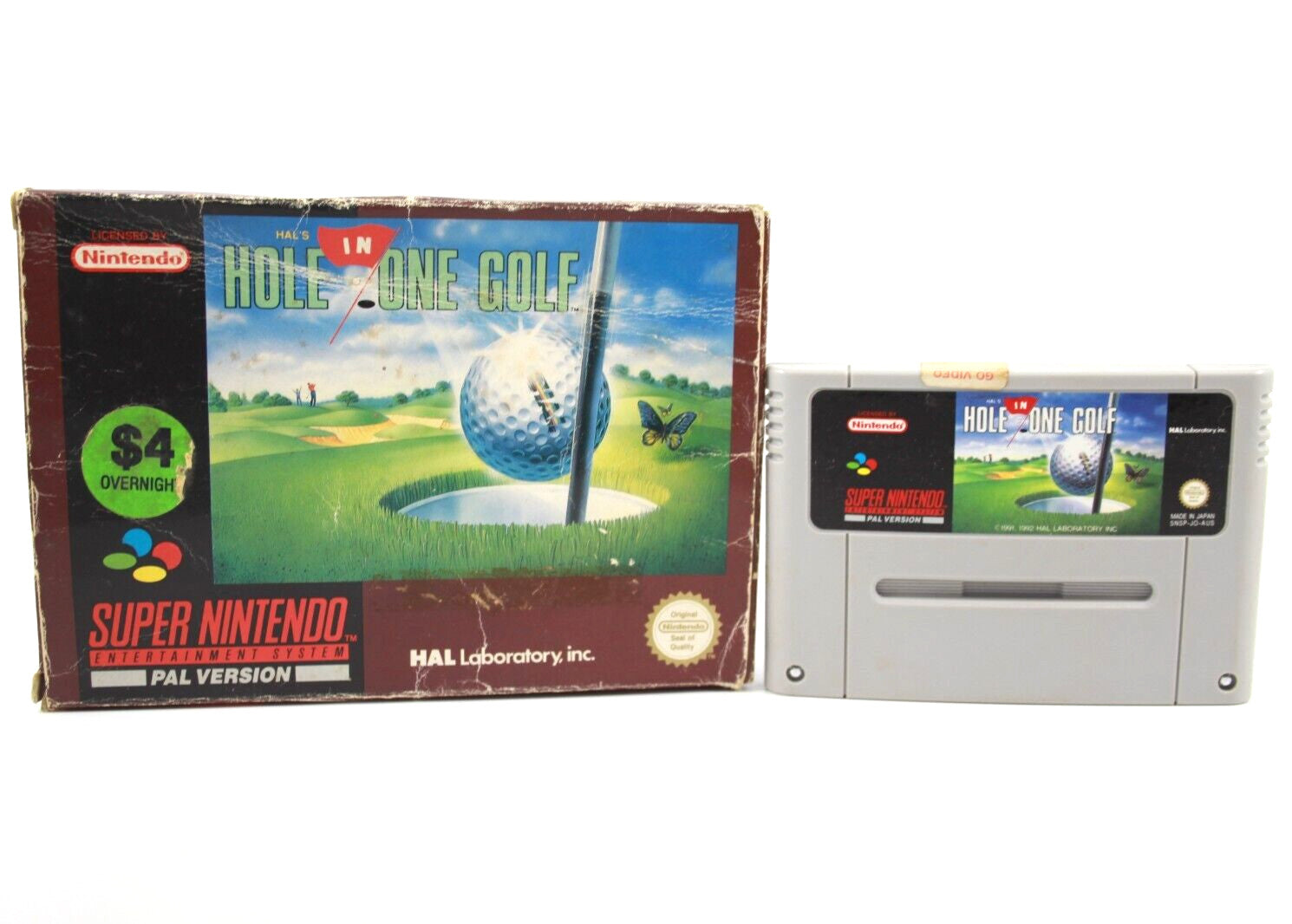 Hal's Hole in One Golf - Super Nintendo (SNES) [PAL] - WITH WARRANTY