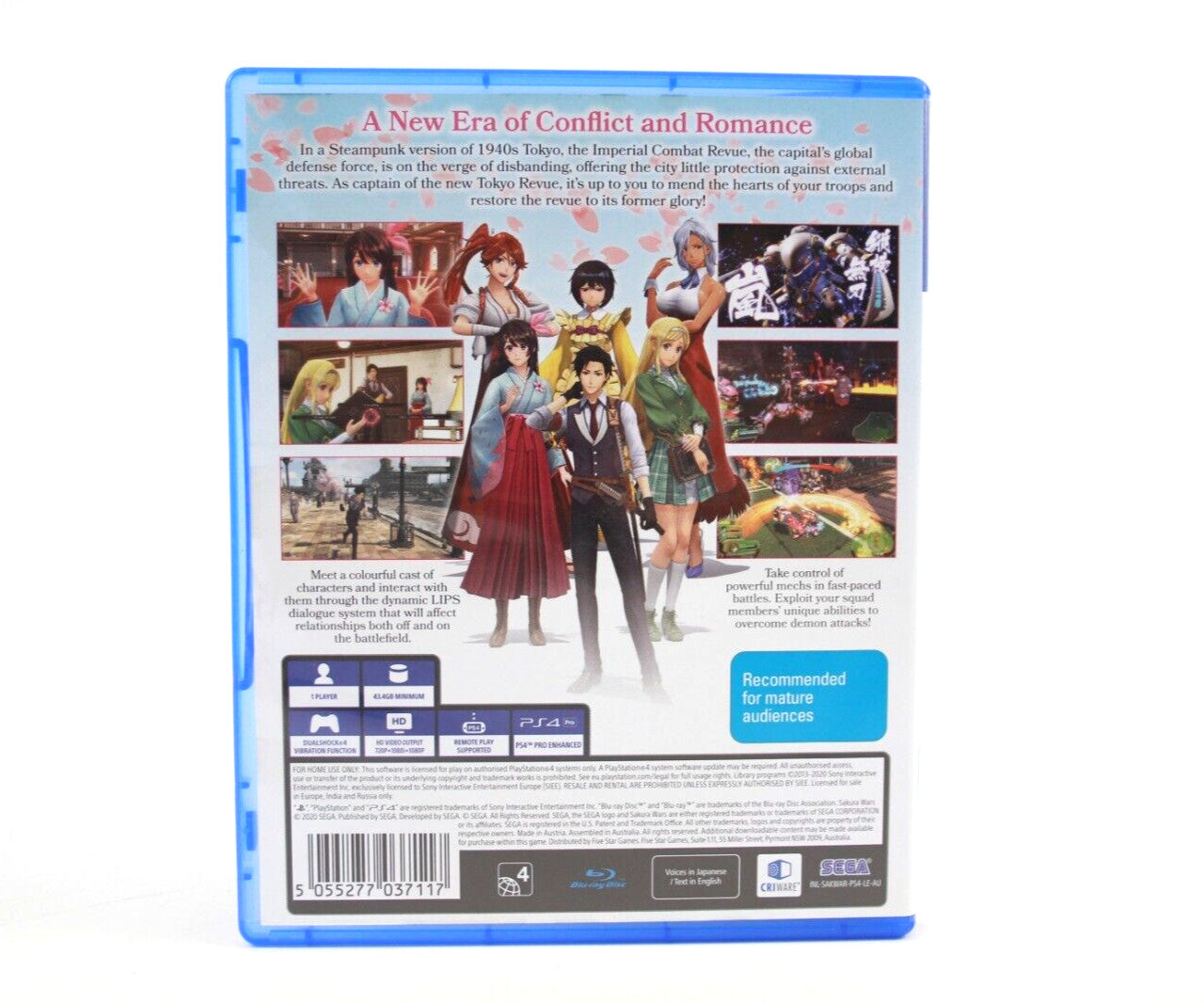 Sakura Wars - PlayStation 4 (PS4) [PAL] - WITH WARRANTY