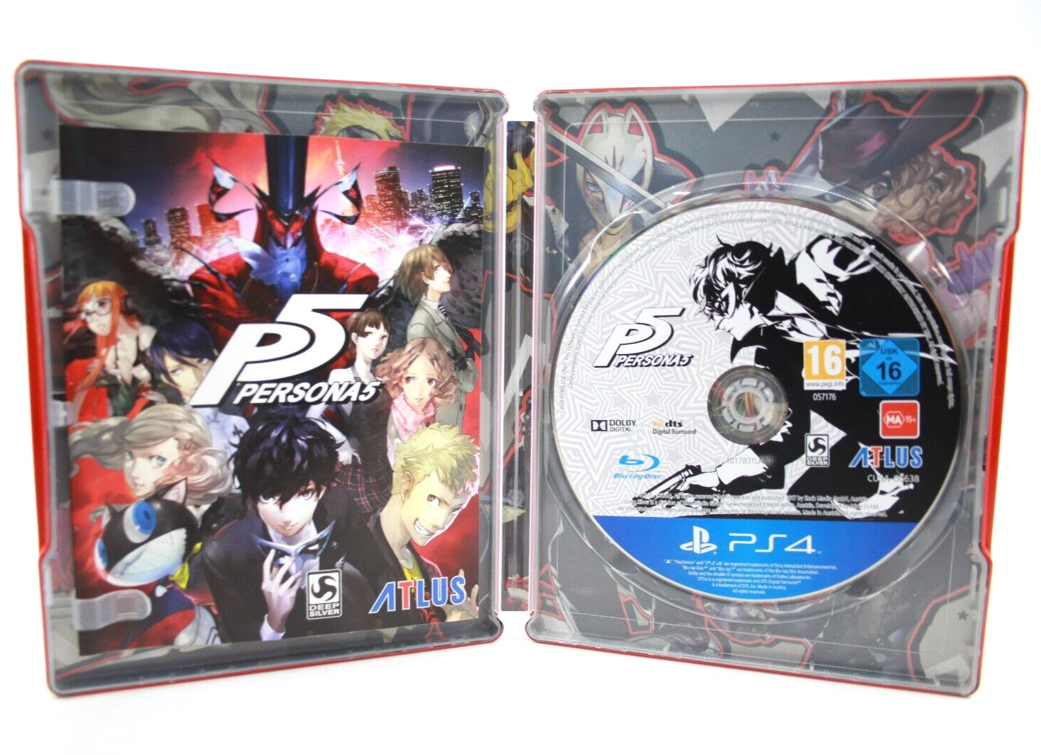 P5: Persona 5 - Steel Book Edition  - PlayStation 4 (PS4) [PAL] - WITH WARRANTY