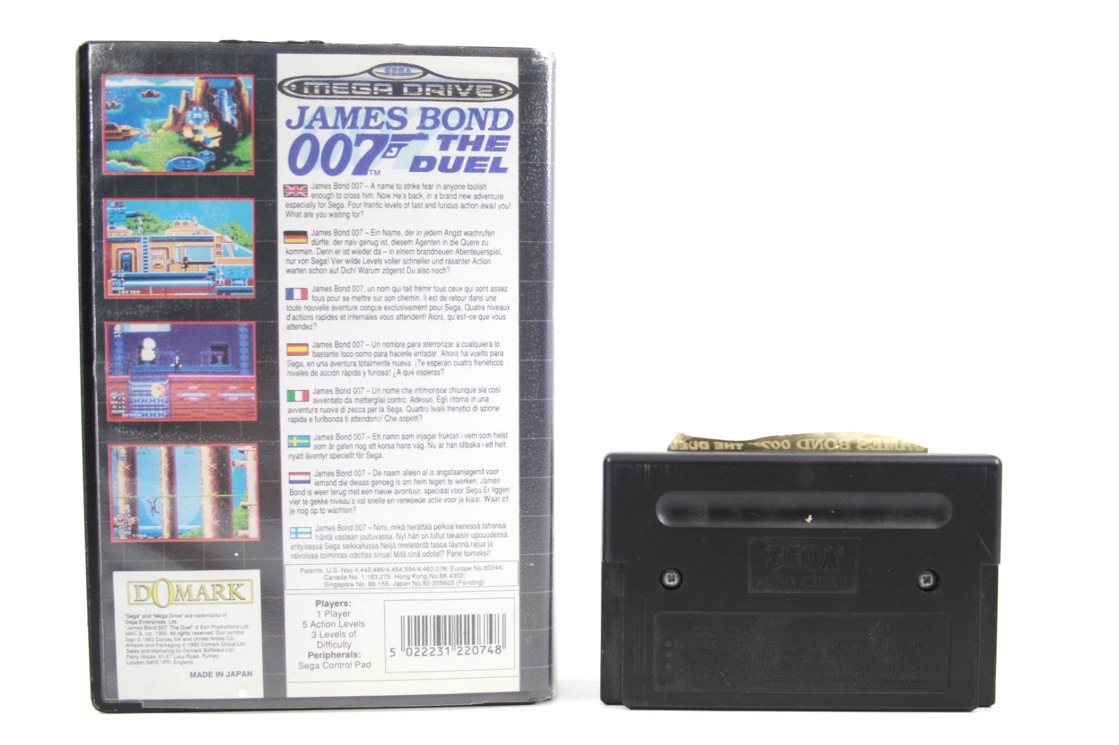 James Bond 007 The Duel - SEGA Mega Drive [PAL] - WITH WARRANTY