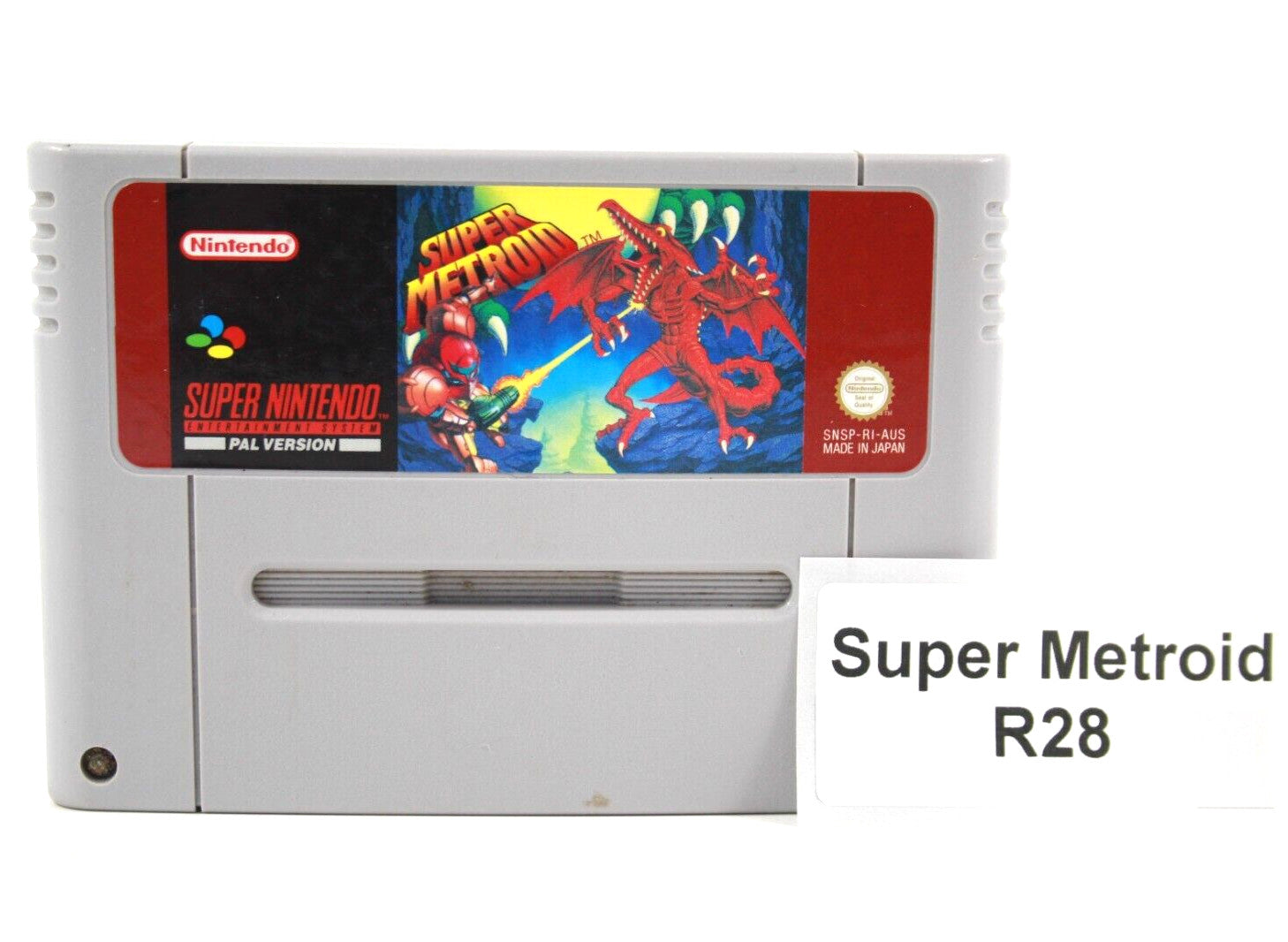 Super Metroid - [NEW SAVE BATTERY] Super Nintendo (SNES) [PAL] - WITH WARRANTY