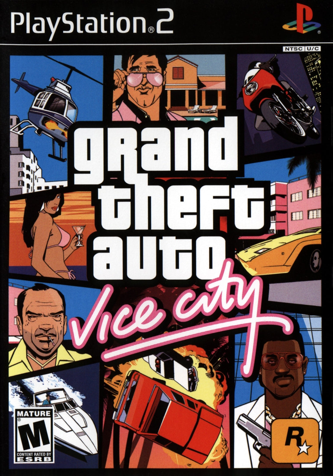 Grand Theft Auto: Vice City [DISC ONLY] (PS2) [PAL] - WITH WARRANTY