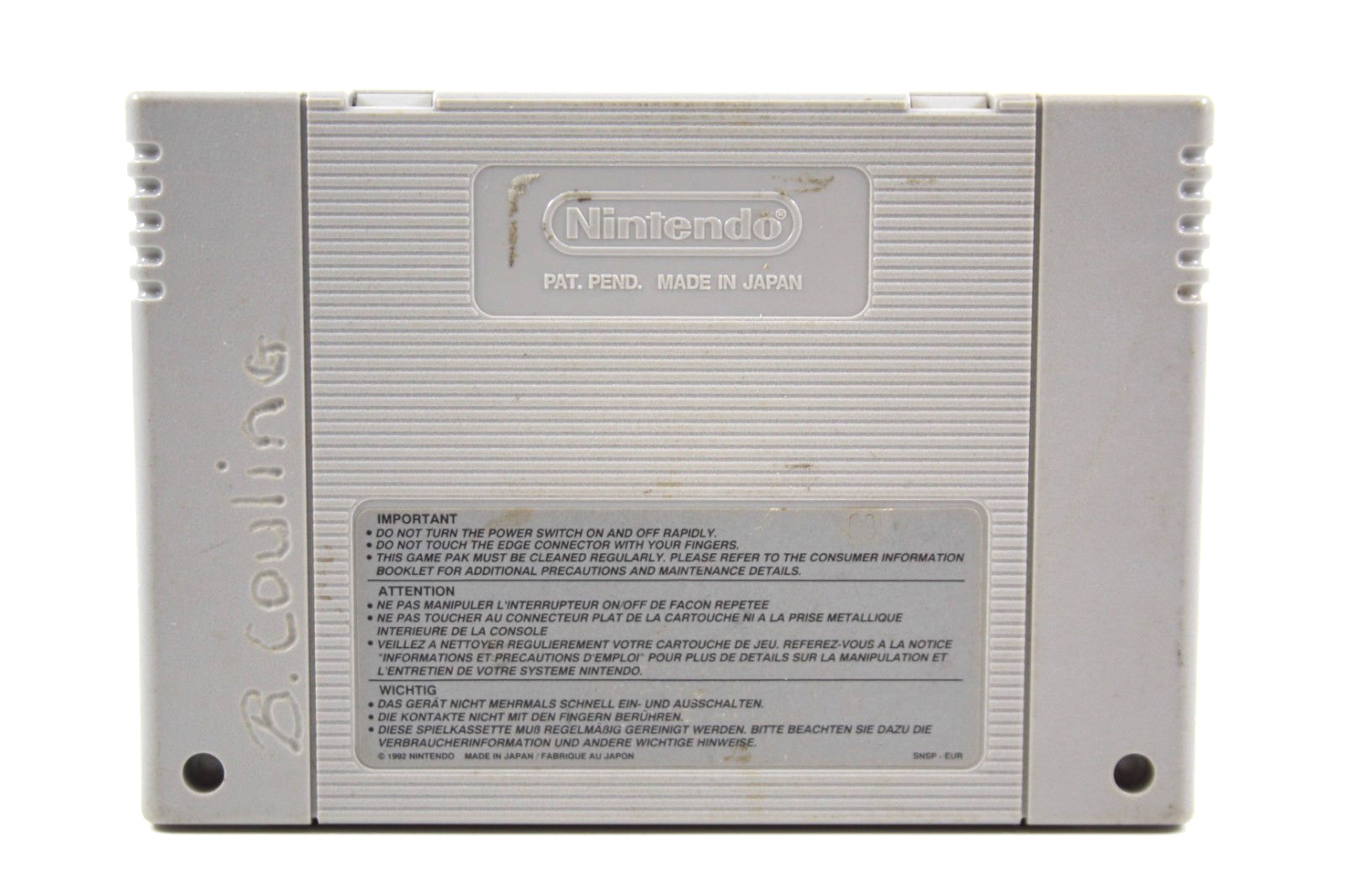 Sea Quest DSV [CART ONLY] - Super Nintendo (SNES) [PAL] - WITH WARRANTY
