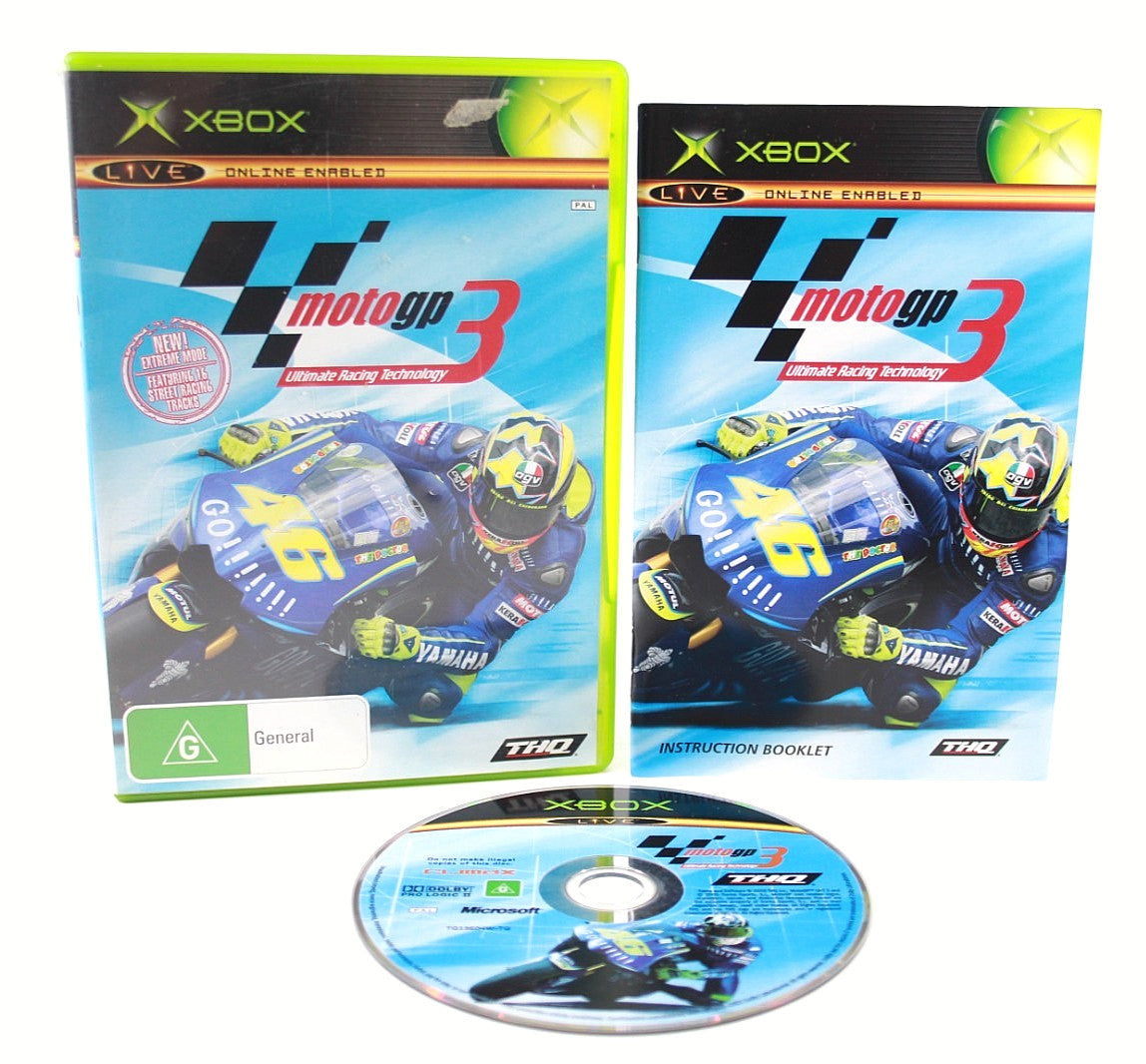 MotoGP 3 Ultimate Racing Technology - Xbox [PAL] - WITH WARRANTY