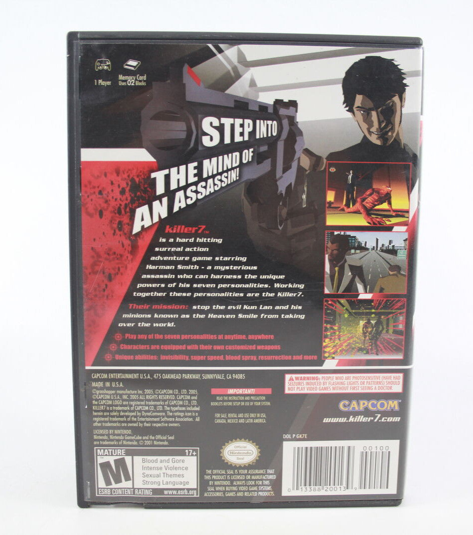 Killer 7 (GameCube) [NTSC] - WITH WARRANTY