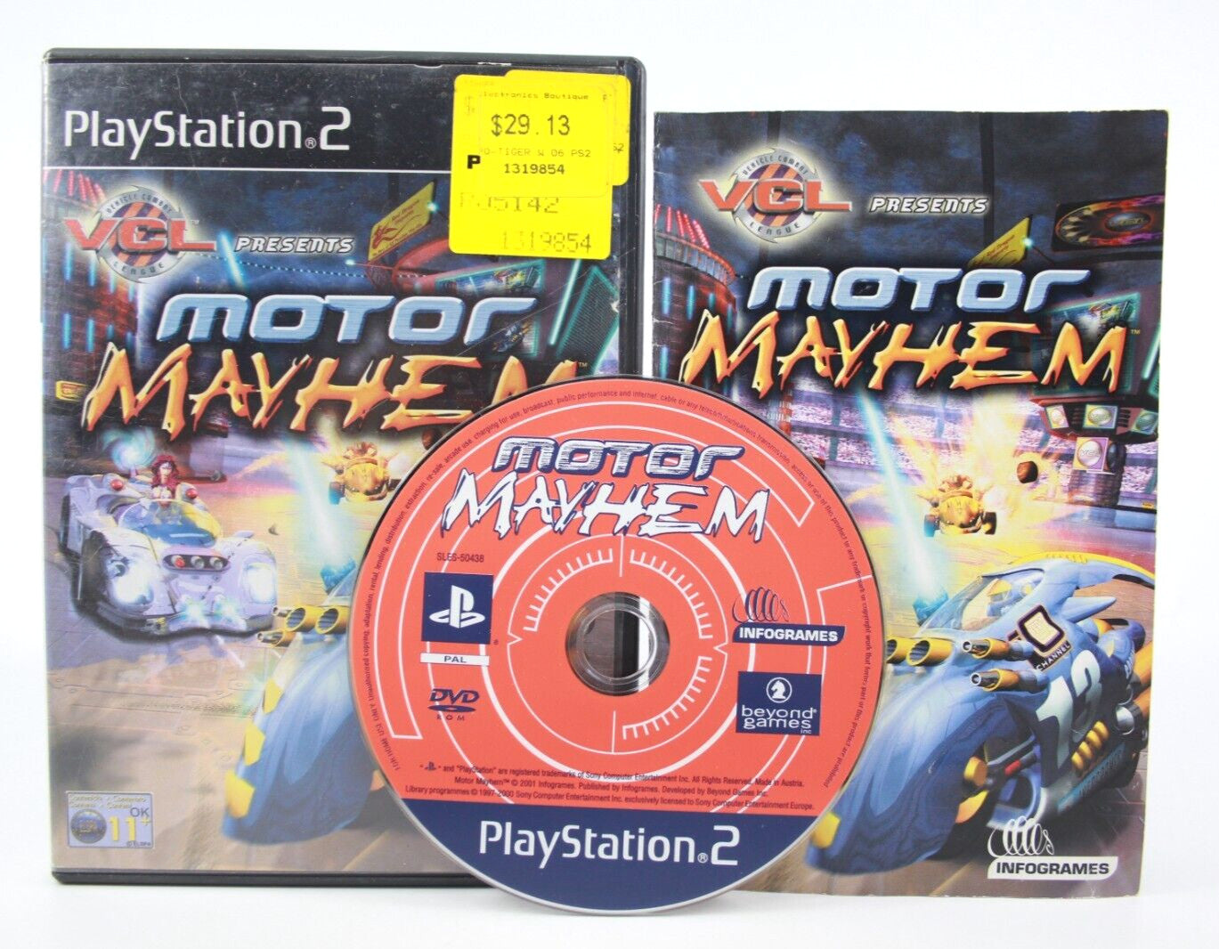 Motor Mayhem - PlayStation 2 (PS2) [PAL] - WITH WARRANTY