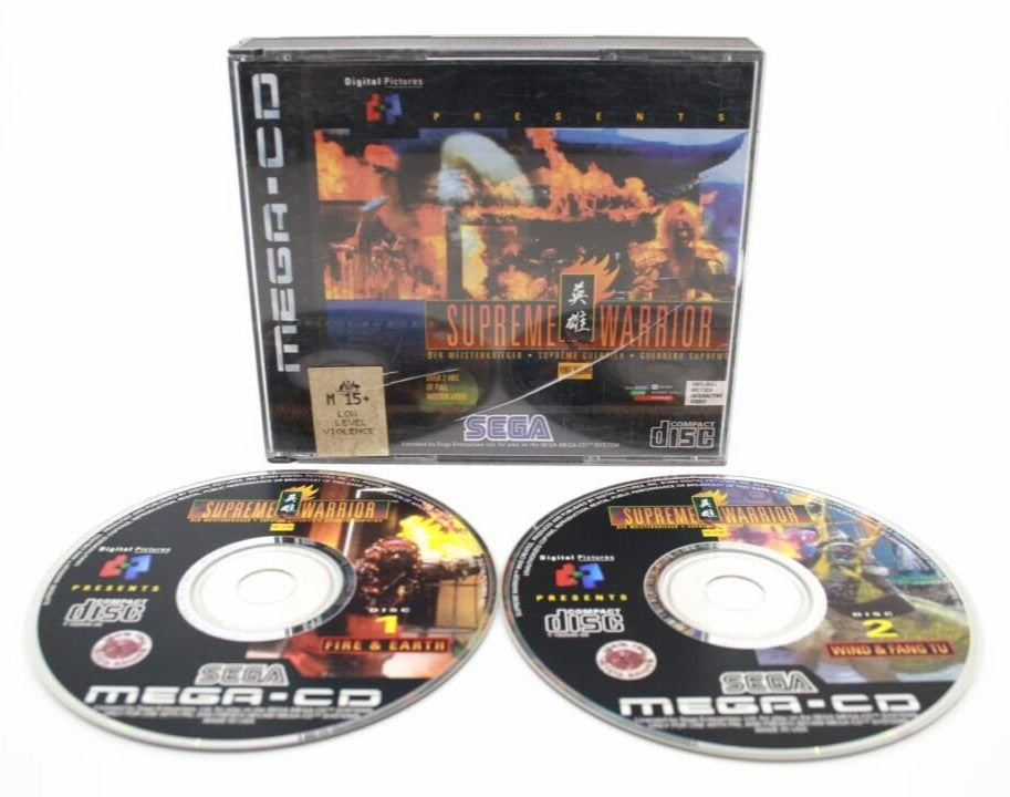 Supreme Warrior - SEGA Mega CD [PAL] WITH WARRANTY