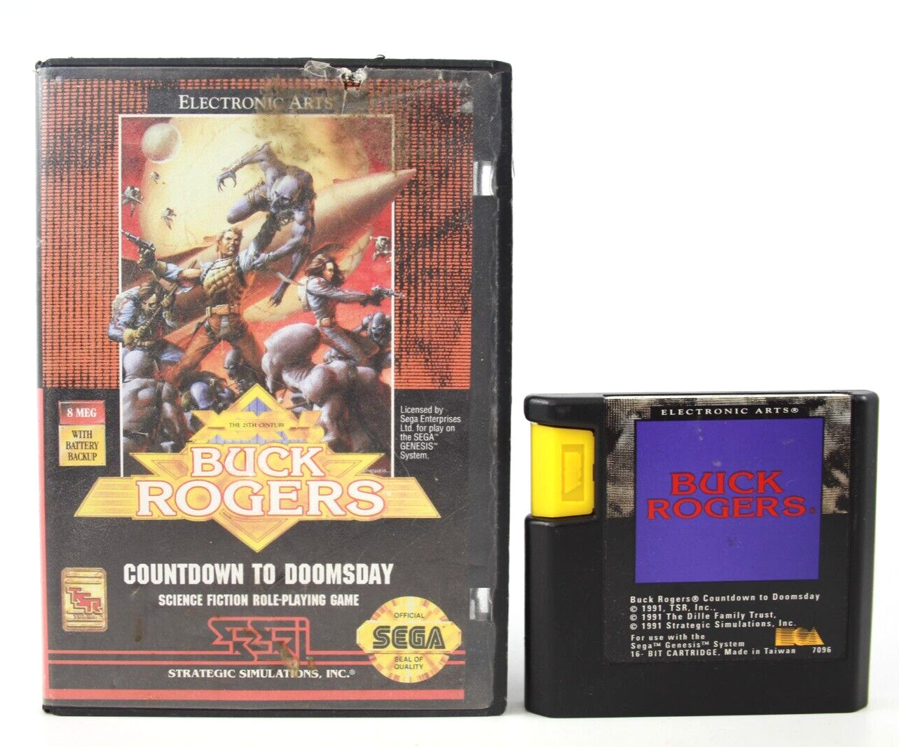 Buck Rogers: Countdown to Doomsday - SEGA Genesis [NTSC-U] - WITH WARRANTY