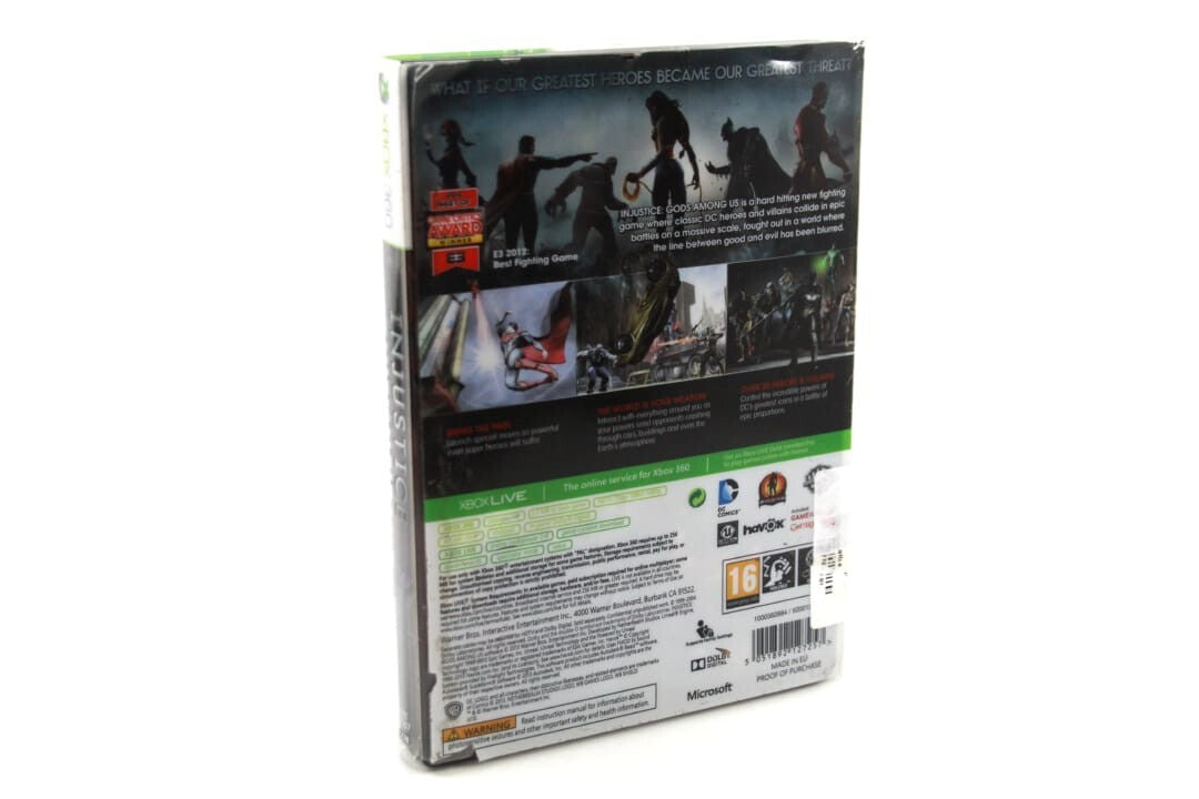 INJUSTICE GODS AMONG US - XBOX 360 - Special Edition SteelBook