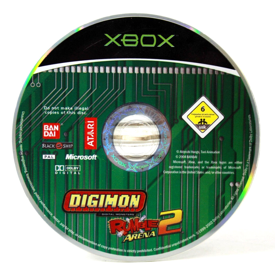 Digimon Rumble Arena 2 [DISC ONLY] - Xbox [PAL] - WITH WARRANTY