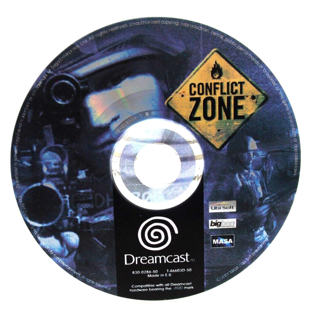 Conflict Zone (Dreamcast) [PAL] - WITH WARRANTY [DISC ONLY]