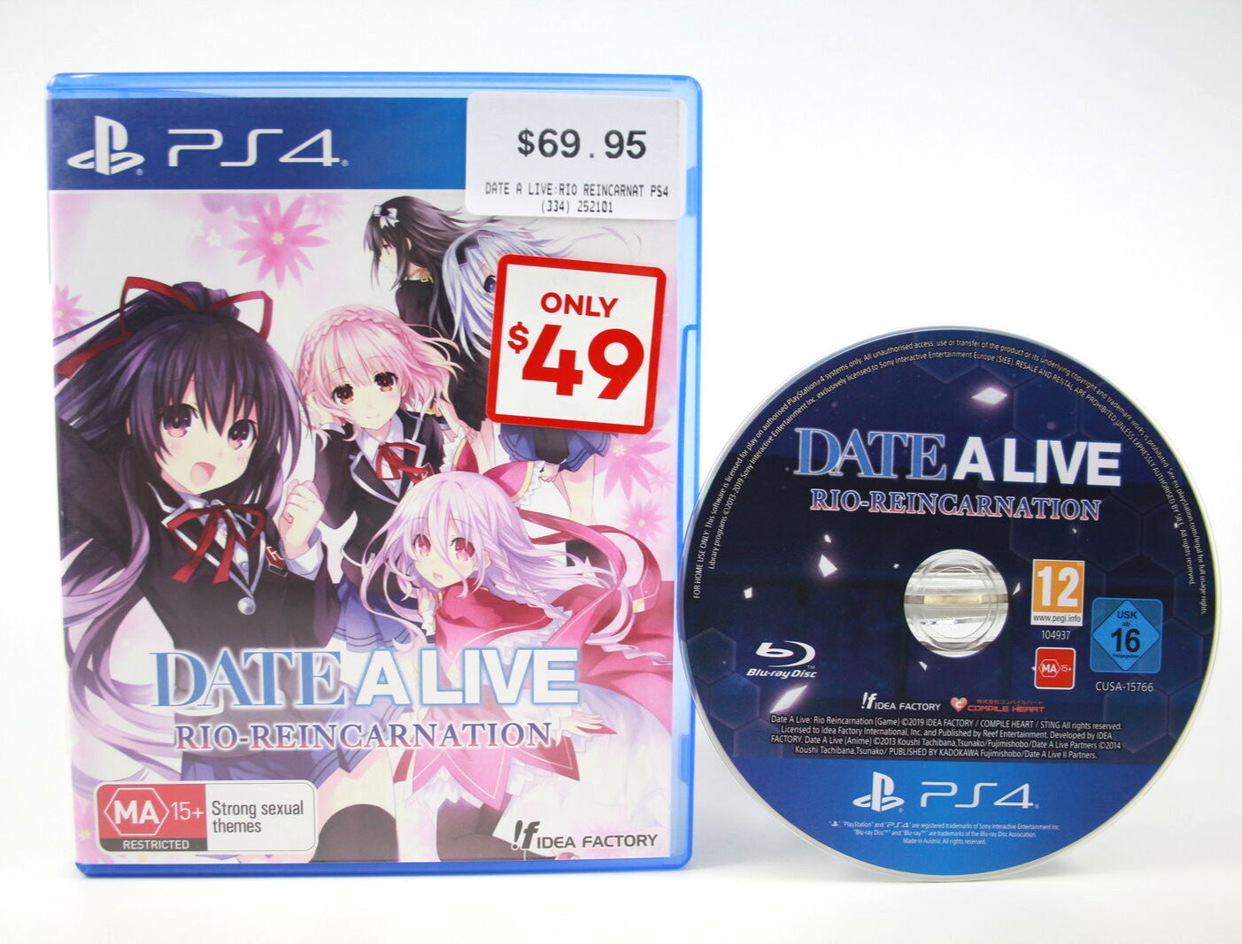 Date Alive: Rio-Reincarnation (PS4) [PAL] - WITH WARRANTY - RioReincarnation