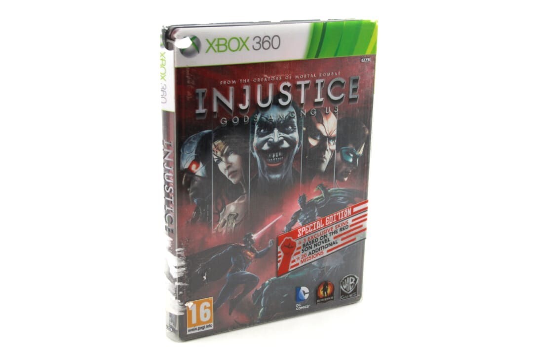 INJUSTICE GODS AMONG US - XBOX 360 - Special Edition SteelBook
