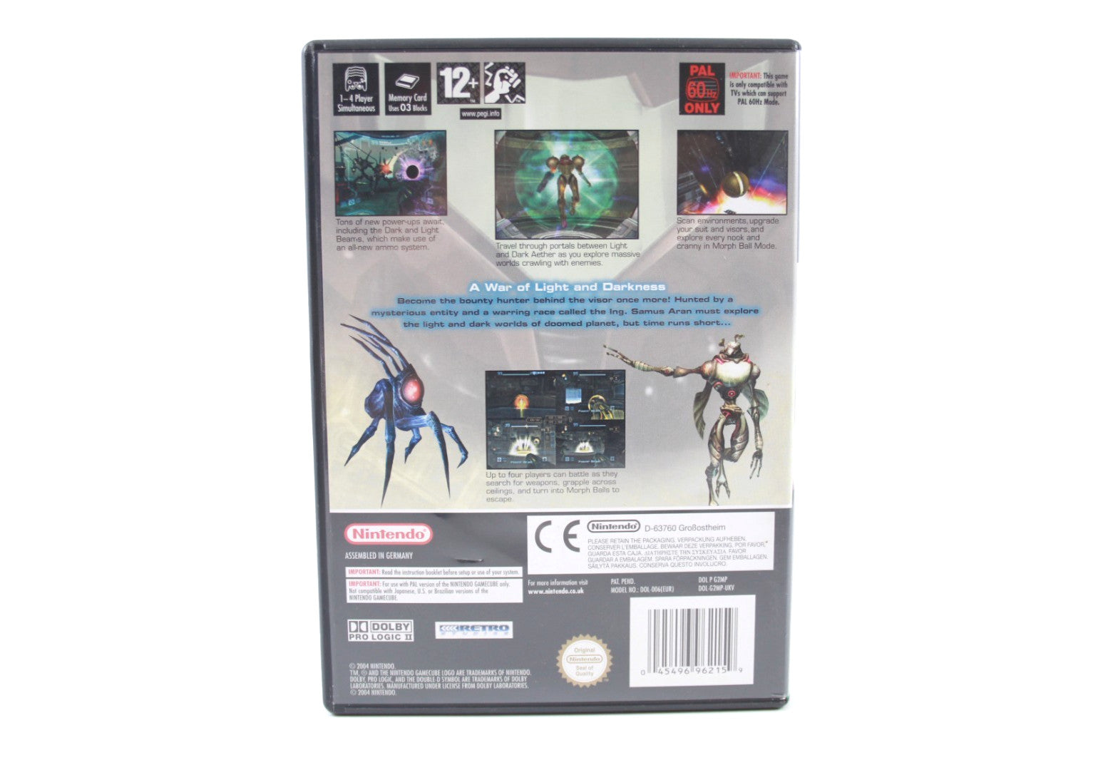 Metroid Prime 2 Echoes - Nintendo GameCube [PAL] -WITH WARRANTY