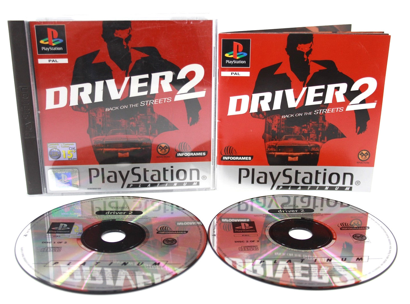 Driver 2 Back On The Streets [Platinum] PlayStation (PS1) [PAL] - WITH WARRANTY