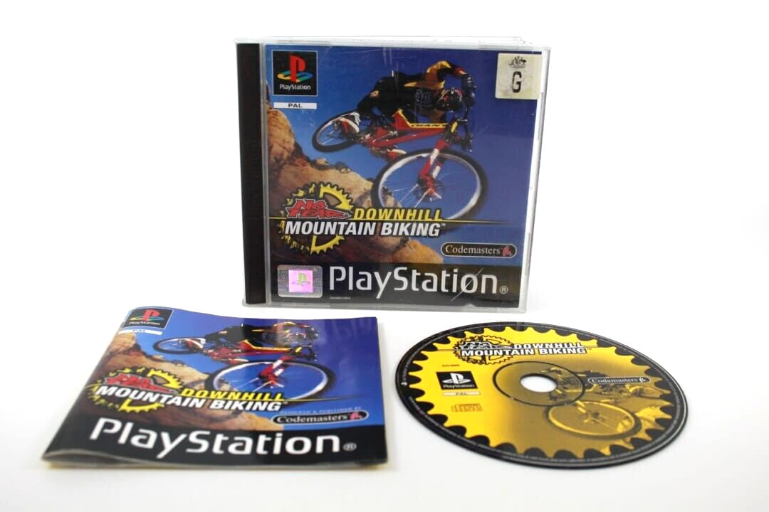 No Fear Downhill Mountain Biking - Sony PlayStation 1 (PS1) [PAL] WITH WARRANTY