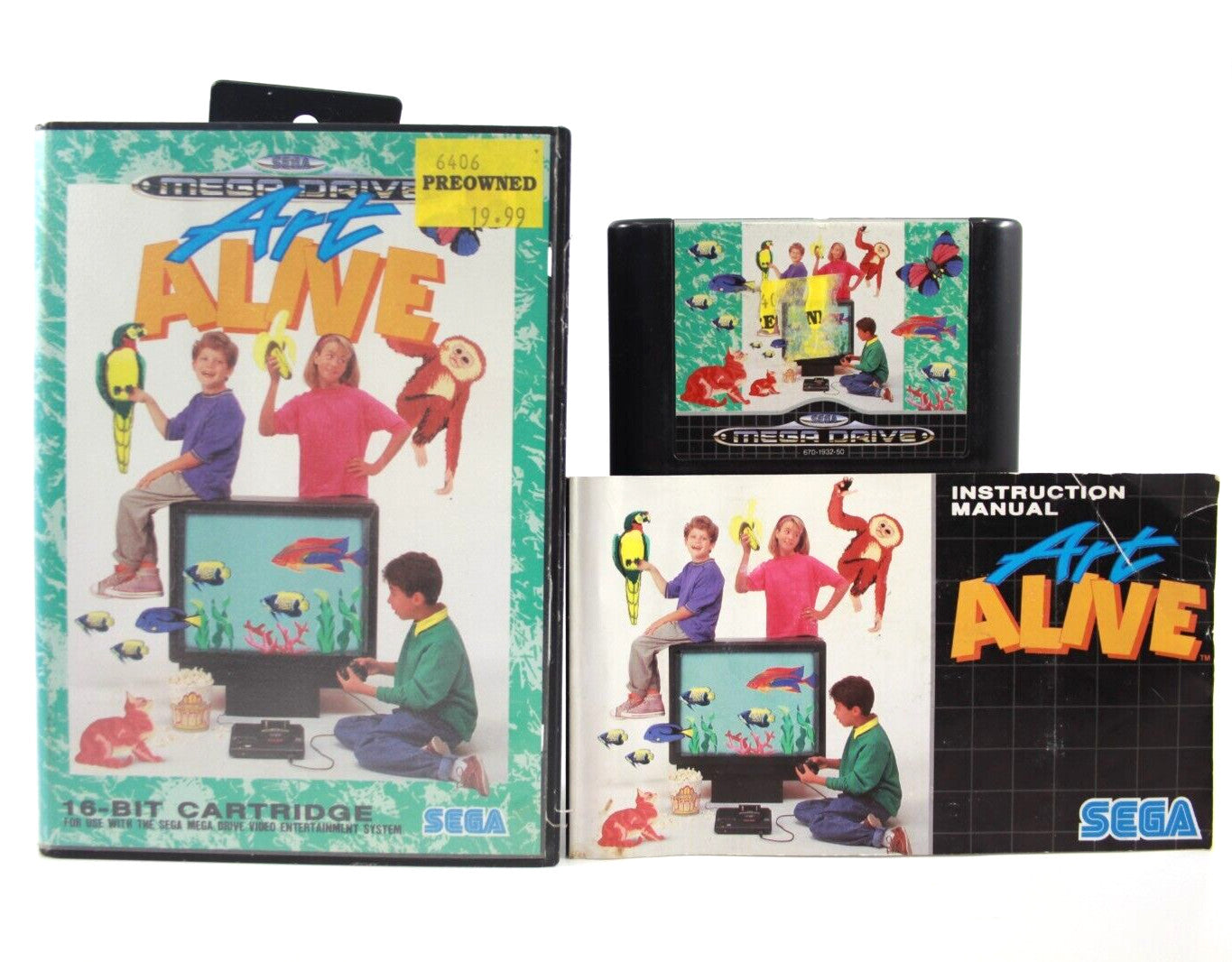 Art Alive - SEGA Mega Drive [PAL] - WITH WARRANTY