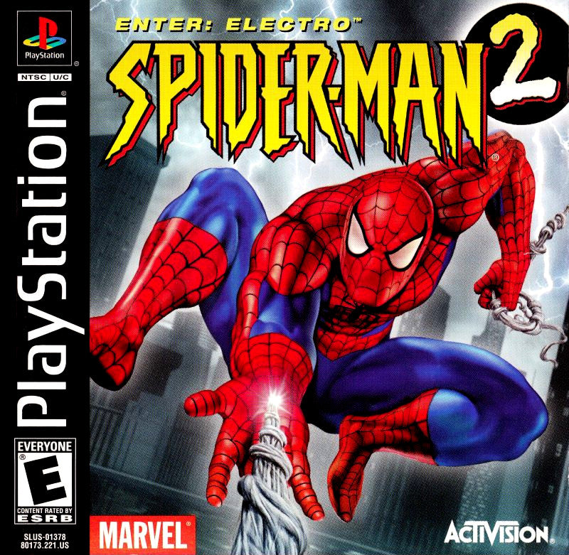 Spider-Man 2: Enter: Electro [DISC ONLY] (PS1) [PAL] - WITH WARRANTY - SpiderMan