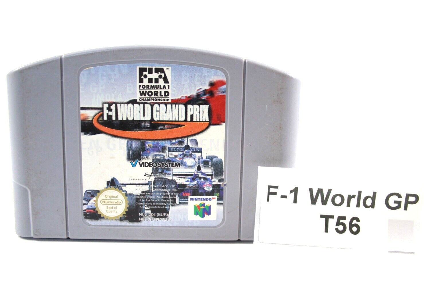 F-1 World Grand Prix [CART ONLY] - Nintendo 64 (N64) [PAL] WITH WARRANTY