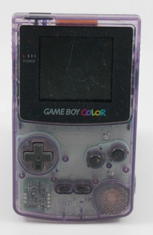 Genuine Official Nintendo Game Boy Color Console [Atomic Purple] TESTED WORKING