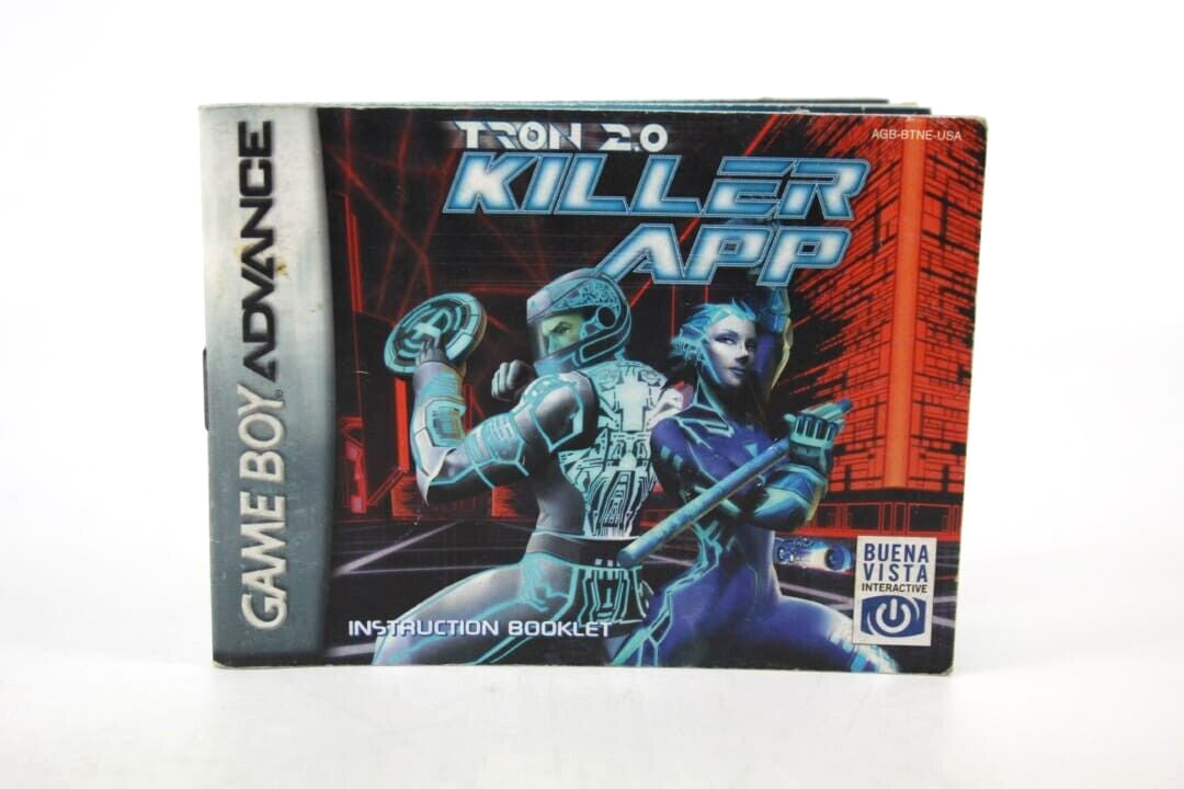 Tron 2.0 Killer App - Nintendo Game Boy Advance (GBA) *MANUAL ONLY* [NTSC-U]