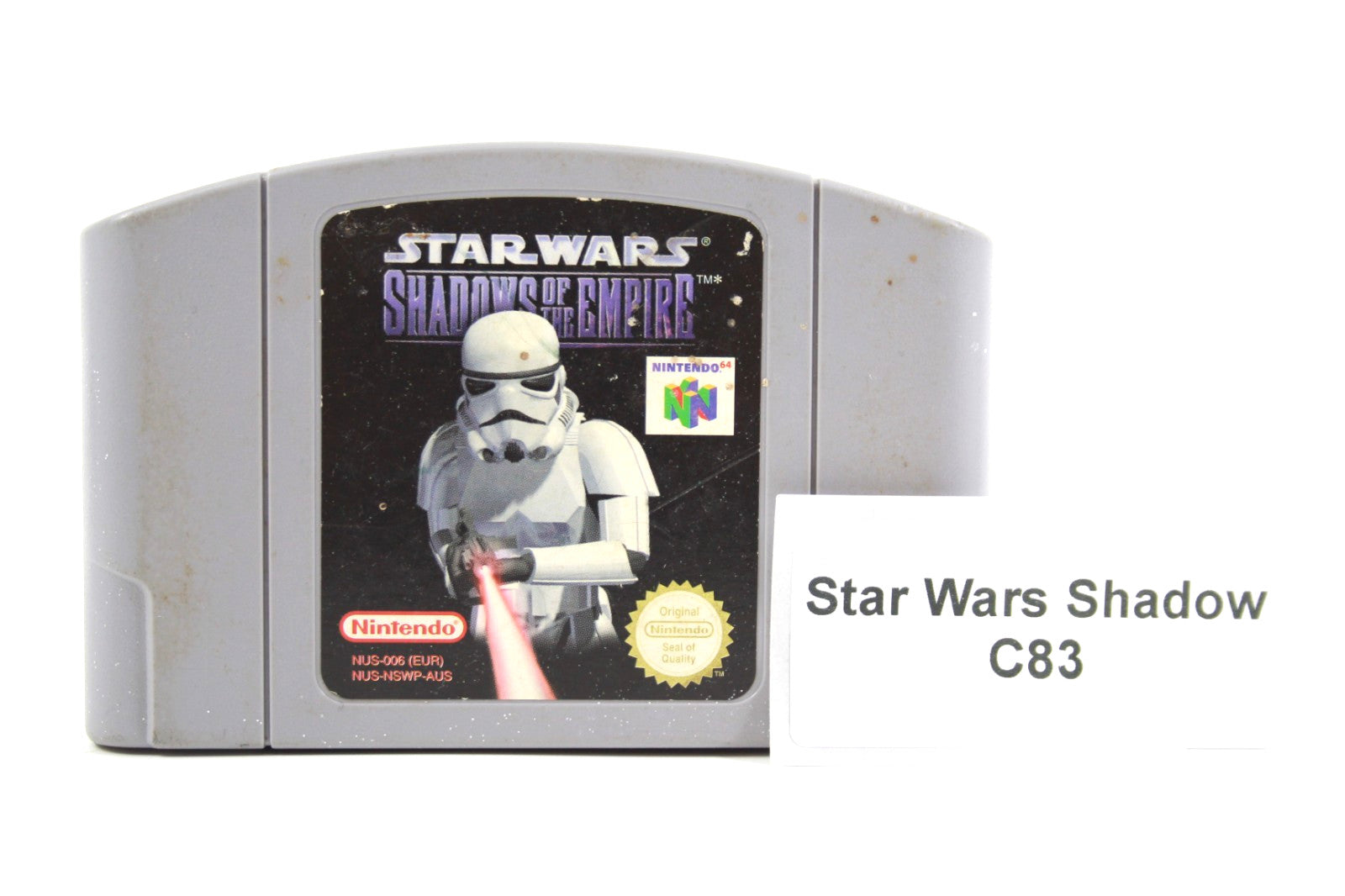 Star Wars Shadows of the Empire [CART ONLY] - Nintendo 64 (N64) [PAL] - WARRANTY