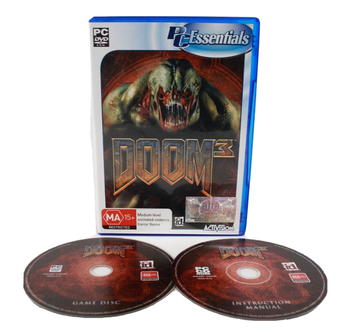 Doom 3 (PC Essentials) - PC-DVD ROM [PAL] - WITH WARRANTY