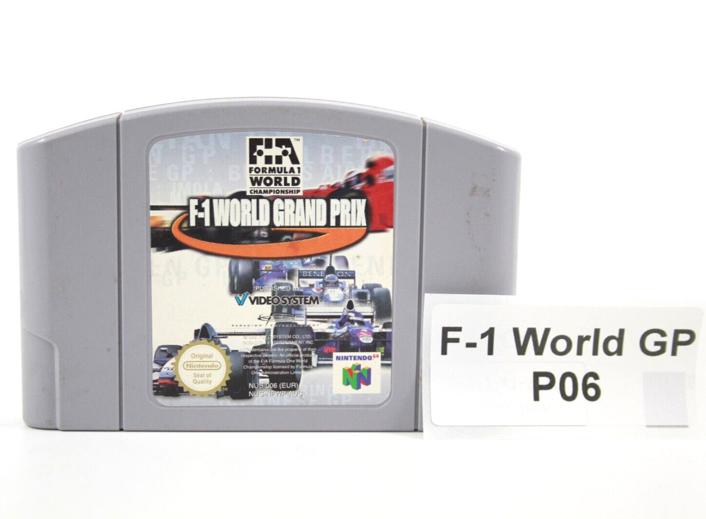 F-1 World Grand Prix [CART ONLY] - Nintendo 64 (N64) [PAL] WITH WARRANTY