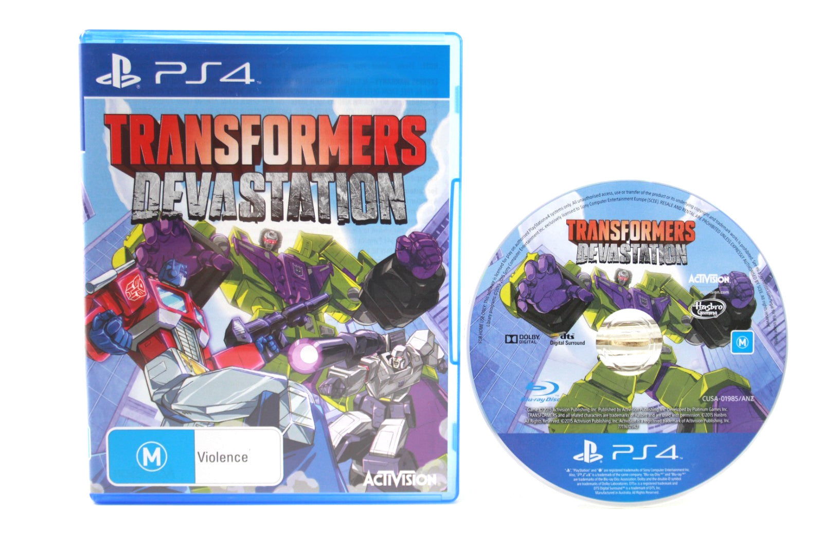 Transformers Devastation - PlayStation 4 (PS4) [PAL] - WITH WARRANTY
