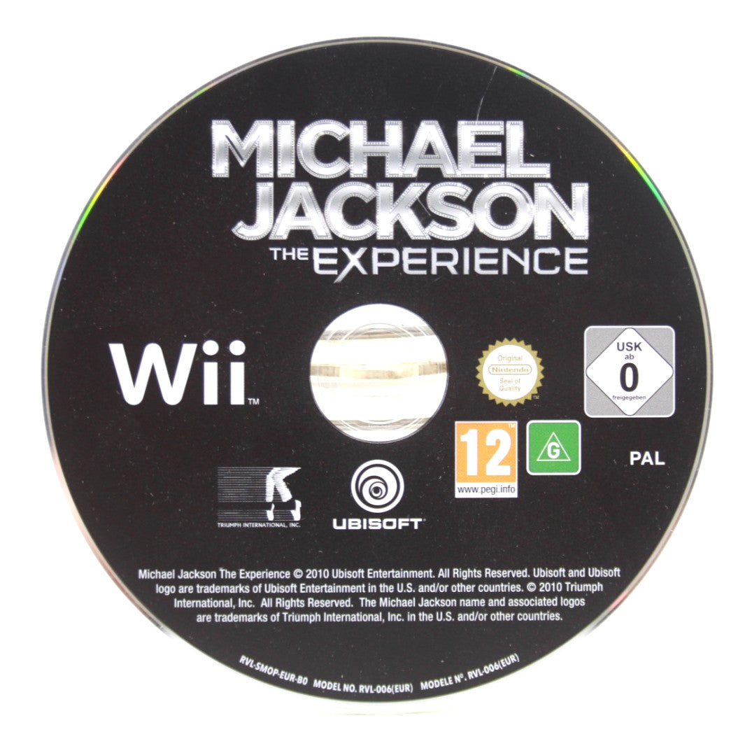 Michael Jackson the Experience [DISC ONLY] - Nintendo Wii [PAL] - WITH WARRANTY