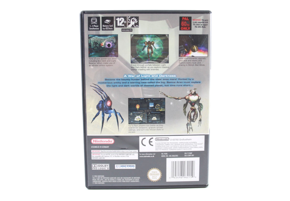 **MINT DISC** Metroid Prime 2: Echoes (GameCube) [PAL] - WITH WARRANTY