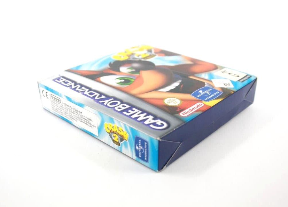Crash Bandicoot 2 N-Tranced - Nintendo Game Boy Advance (GBA) *BOX ONLY*