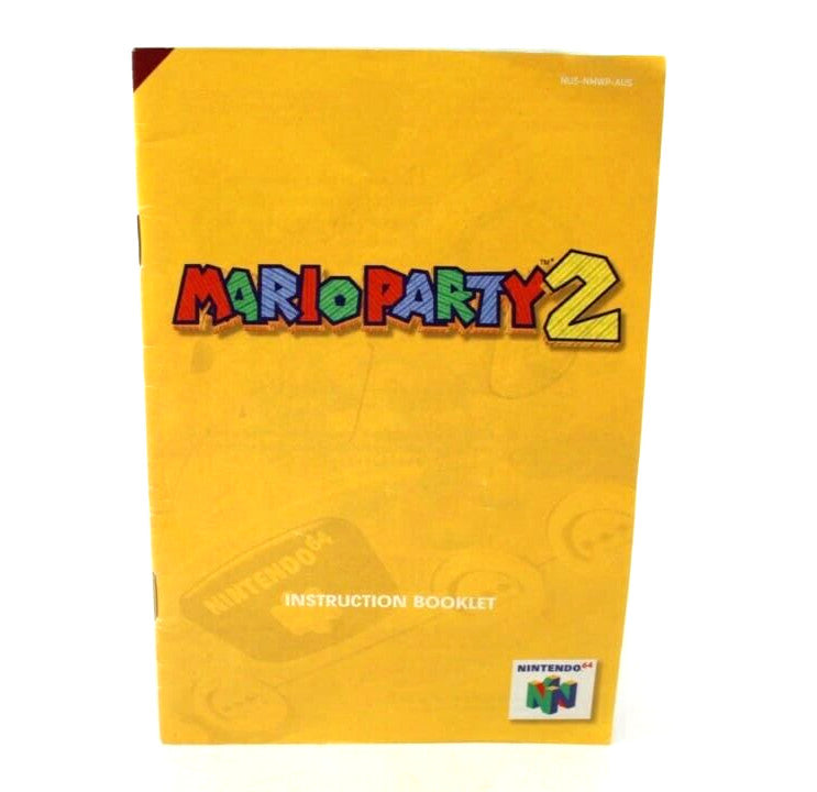 Mario Party 2 - Nintendo 64 (N64) ***Manual Only***