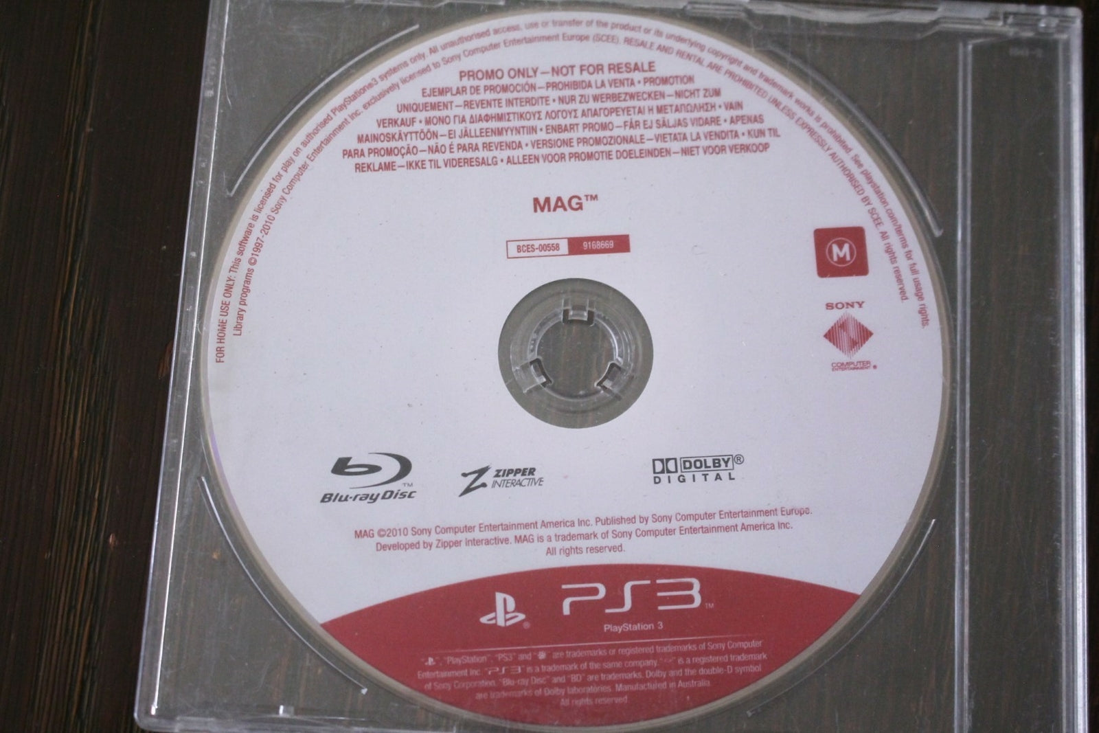 MAG (Promo) (PS3) [PAL] - WITH WARRANTY