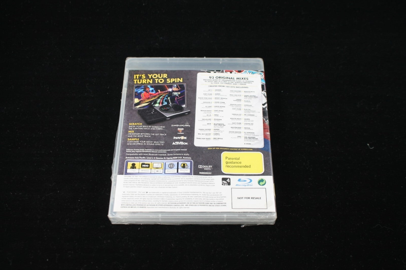 DJ Hero - NEW & SEALED (PS3) [PAL] - WITH WARRANTY