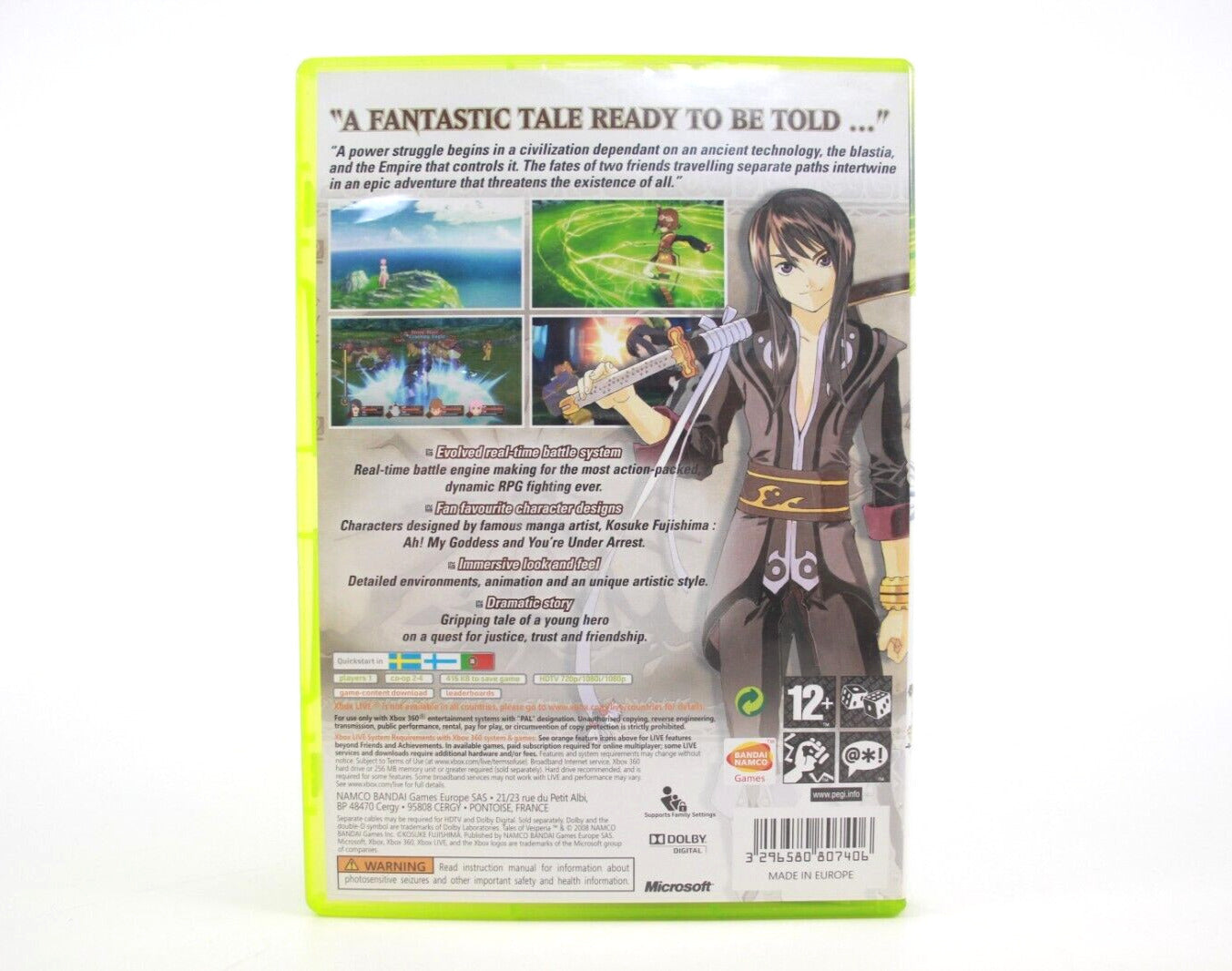 Tales of Vesperia - Xbox 360 [PAL] - WITH WARRANTY