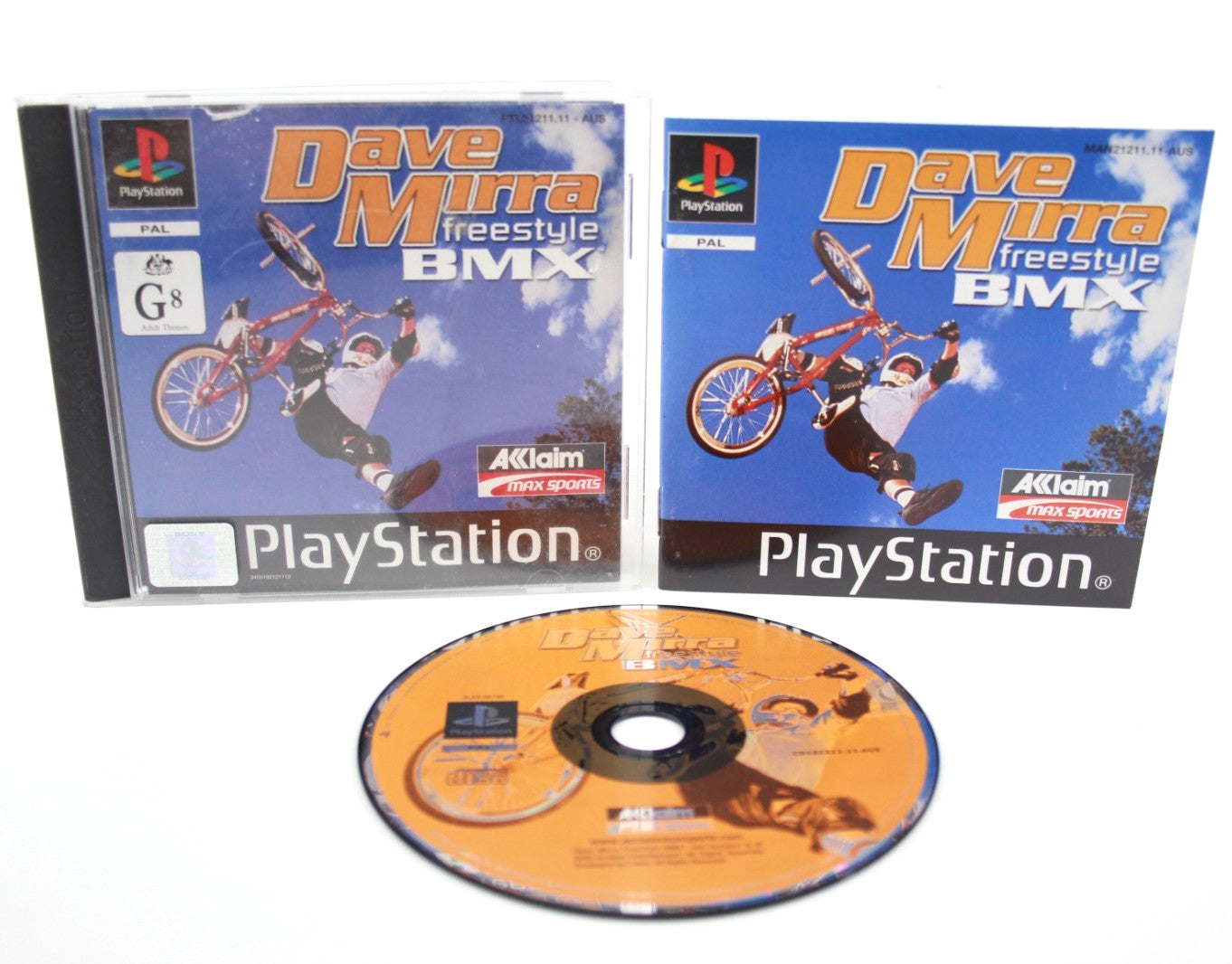 Dave Mirra Freestyle BMX - PlayStation 1 (PS1) [PAL] - WITH WARRANTY