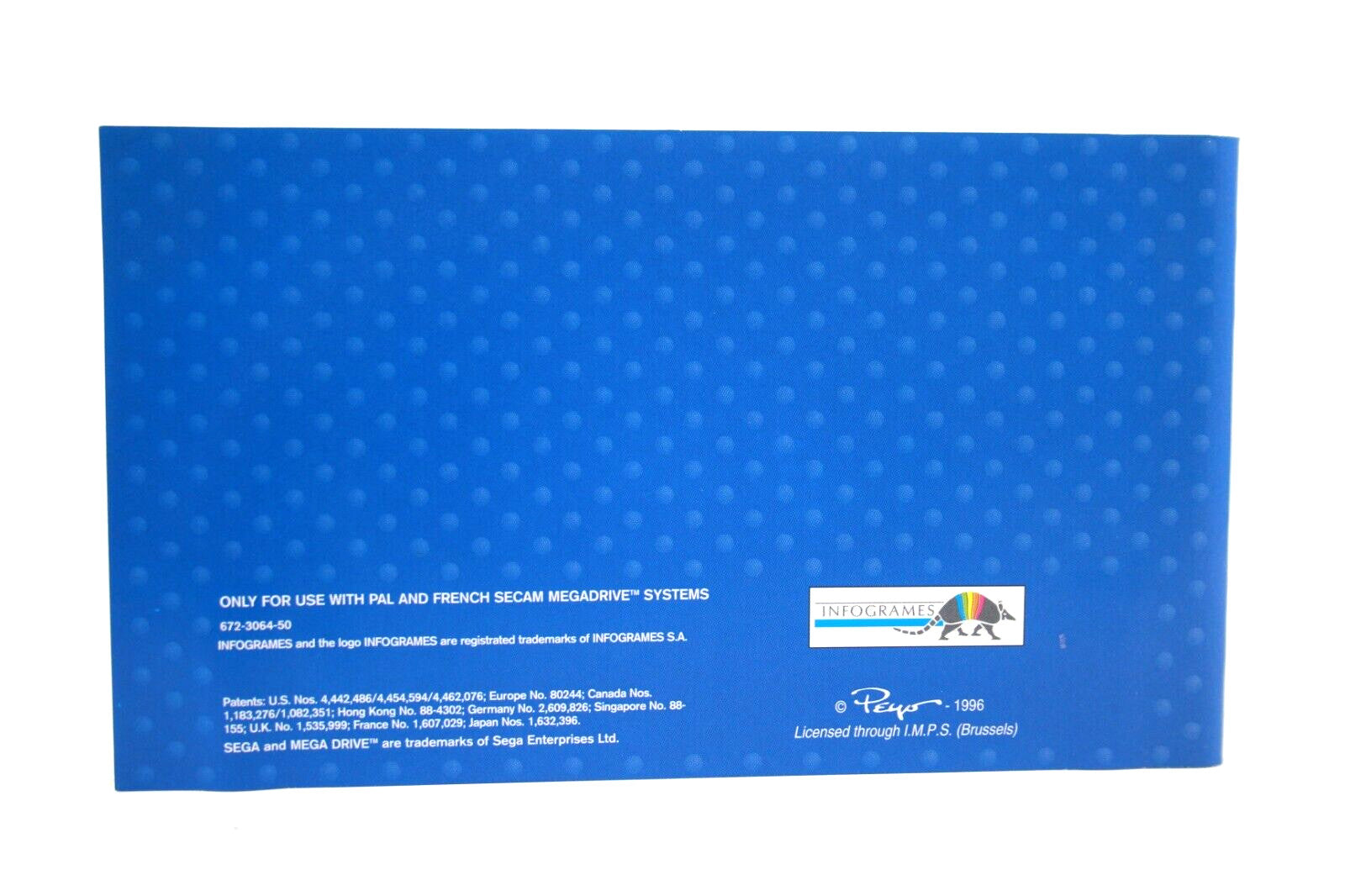 The Smurfs - Les Schtroumpfs Autour Du Monde. - SEGA Mega Drive [PAL] - WARRANTY