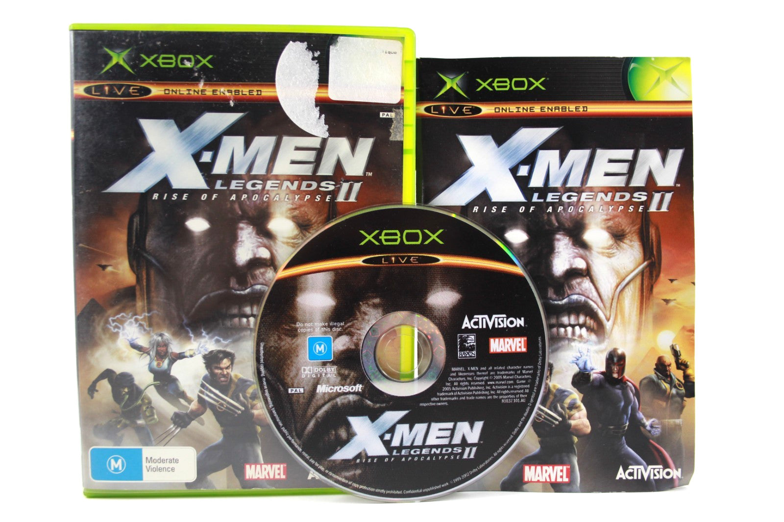 X-Men Legends II Rise of Apocalypse - Xbox [PAL] - WITH WARRANTY