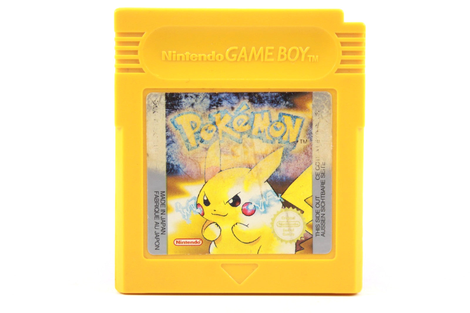 ⚡ 100% Genuine Official Pokémon Yellow Nintendo Game Boy [NEW SAVE BATTERY] ⚡