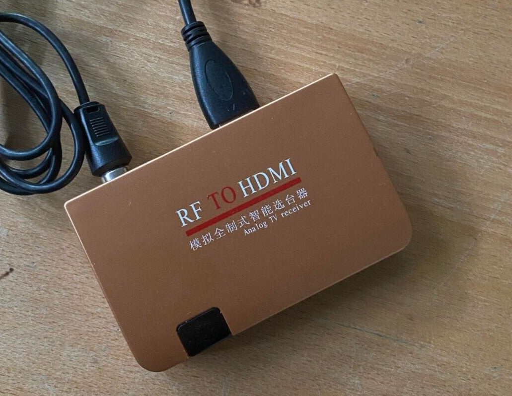 RF TO HDMI CONVERTER for Sega Master System 2 and Atari 2600