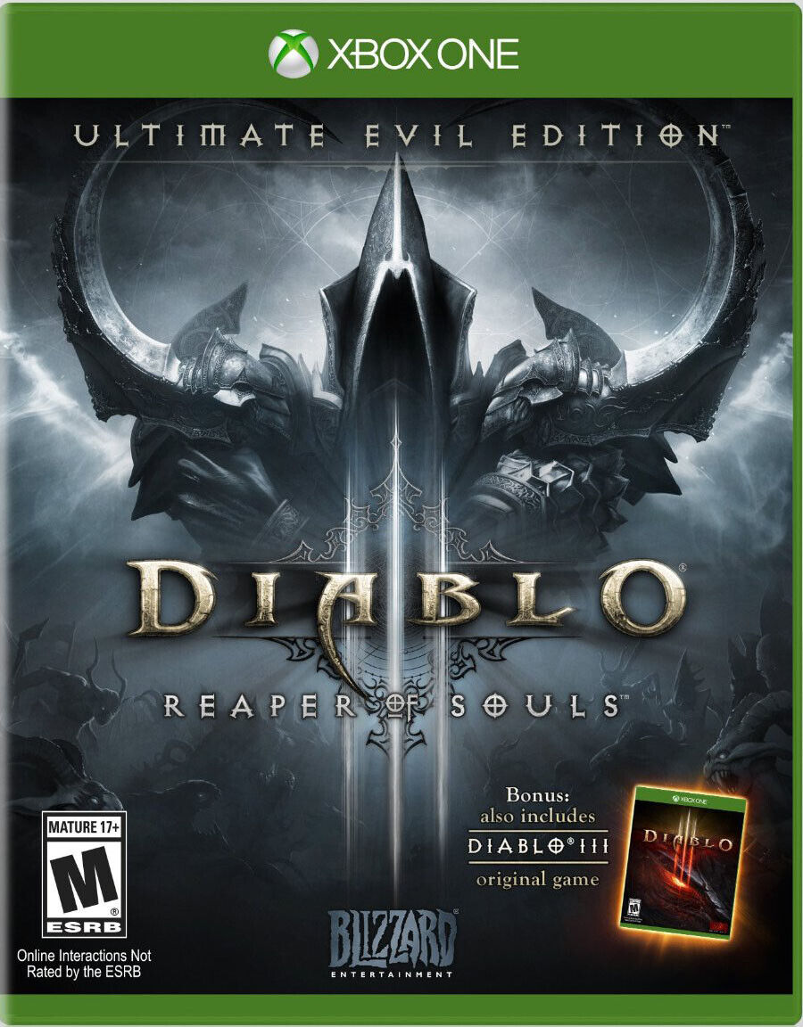 Diablo III: Reaper of Souls Ultimate Evil Edition [DISC ONLY] (Xbox One) [PAL]