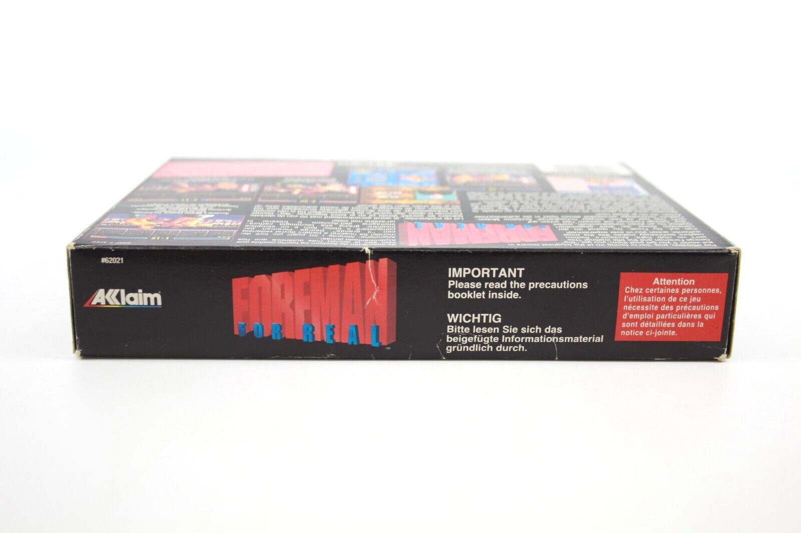 Foreman For Real - Super Nintendo (SNES) [PAL] - WITH WARRANTY